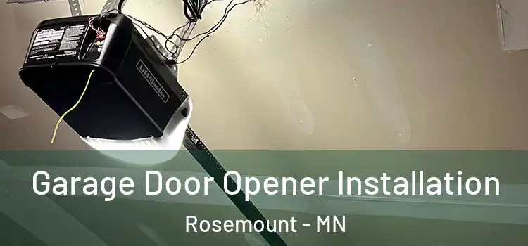  Garage Door Opener Installation Rosemount - MN