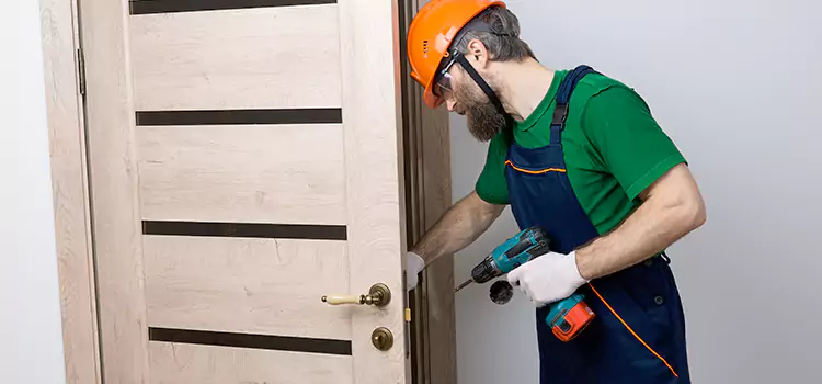 Replace Internal Door Handle with Lock Rosemount